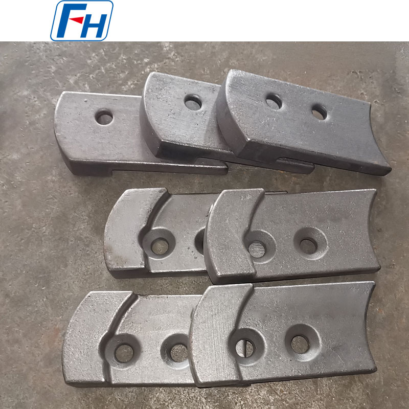 Verschleißfeste Ni-Hard 4 Betonmischer-Mischblätter aus Gusseisen