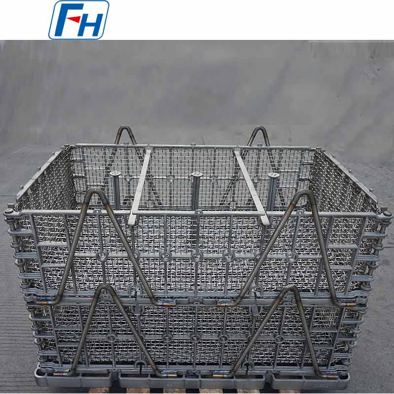 HR4Nb-Vakuumofen-Wärmebehandlungskörbe eignen sich für Luftfahrt-Materialforschungsinstitute