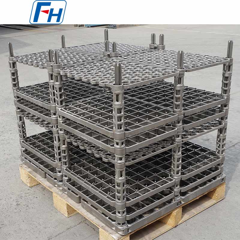 Industrielle Wärmebehandlungsvorrichtungen für Mehrkammeröfen, Aufkohlen, Härten