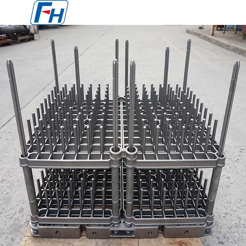 Kontaminationsarme Vakuum-Ofenbefestigungen. Anti-Kohlenstoff-Aufnahme für präzise Komponentenqualität