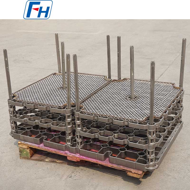 2.4879 1-Tonnen-Vakuumofen-Wärmebehandlung Vorrichtungen