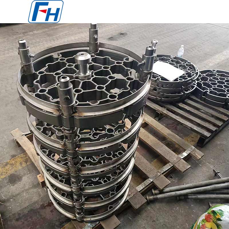 FH® 1.4849 (ZG40Cr19Ni39Nb) Hitzebeständige Ofenbefestigungen aus Stahl – max. 1150 °C, Anti-Aufkohlung