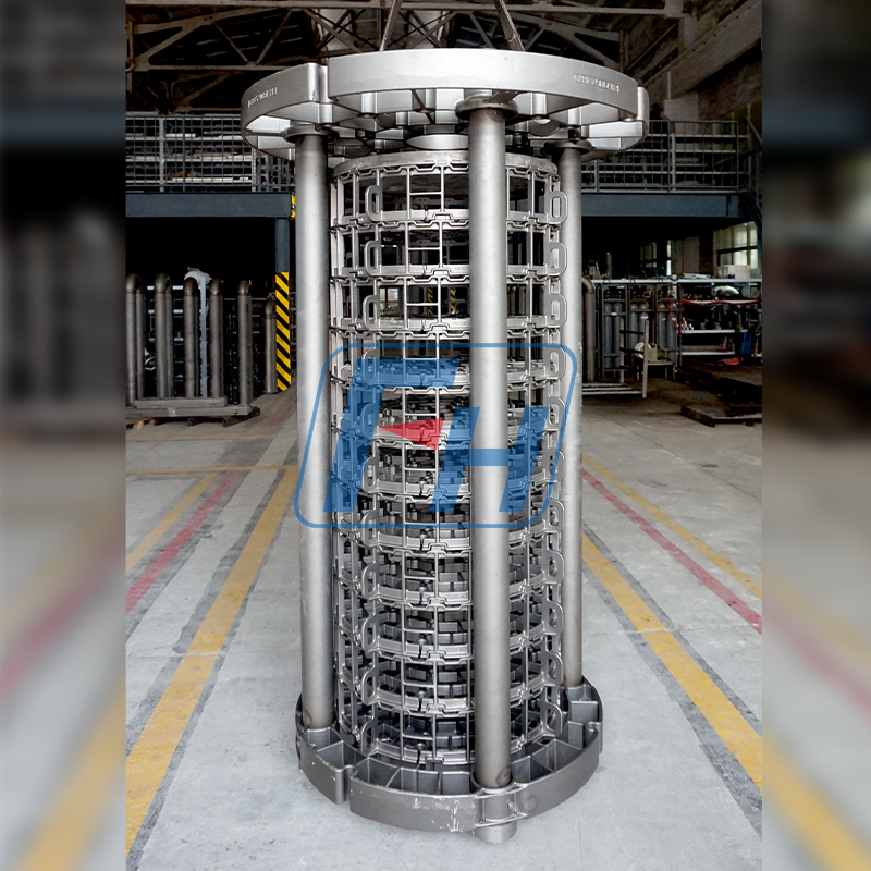 ∅1010x2160 Grubenofenrahmen Material 2.4879