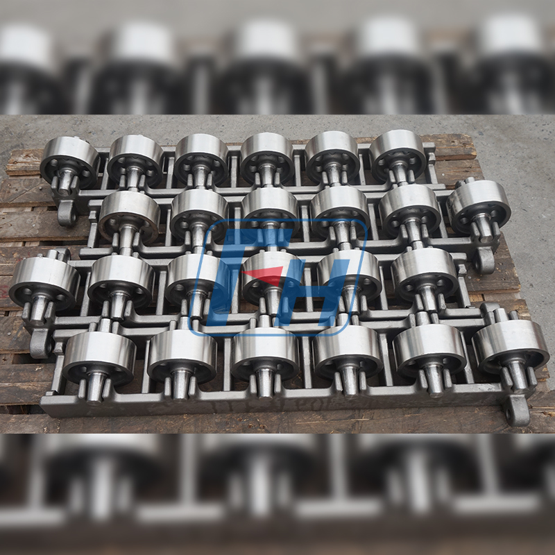 Ofenschienen und Rollen