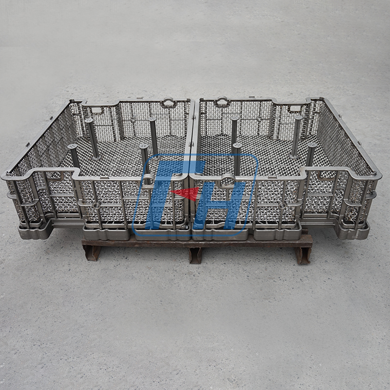 1500 x 900 mm großer Wärmebehandlungskorb für Mehrzwecköfen